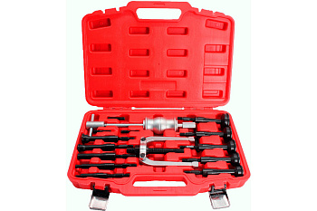 Набор съемников внутренних подшипников, цанговый с обратным молотком 8-58мм ST154