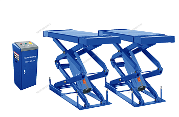 Подъемник ножничный, г/п 3,5 т (220В) NORDBERG N631-3,5B