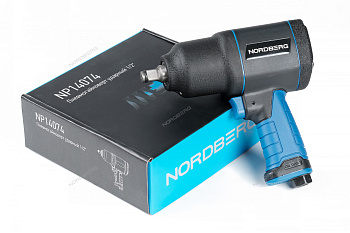 Гайковерт пневматический ударный 1/2", 745Нм NORDBERG NP14074