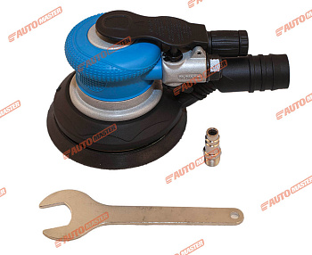 Пневматическая эксцентриковая шлифовальная машинка 5"вакуумная AUTOMASTER AMP-87022-5
