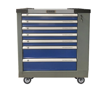 Тележка инструментальная с набором инструмента 267 пр. TEMP JX-07-267