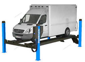 Подъемник четырехстоечный г/п 6,5 тонны, для РУУК NORDBERG 4465T