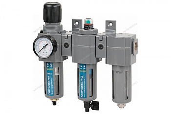 Фильтр воздушный 5 мкм +тонкой очистки, 0,01 мкм + осушитель 1/2" NORDBERG  NP8235