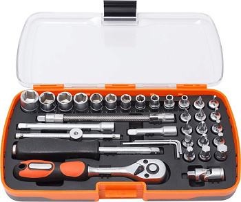 Набор инструмента  35пр. 1/4" (4-14мм) Partner PA-6035