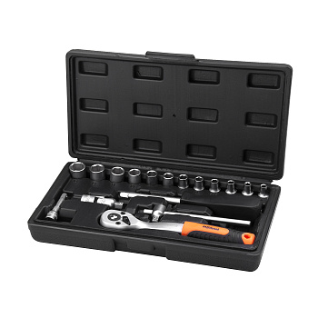 Набор инструмента  17пр. 1/4" (6гр.) AV Steel AV-011017