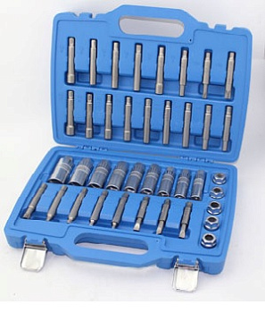 Набор вставок для разборки стоек амортизаторов 39пр. Rossvik ST099