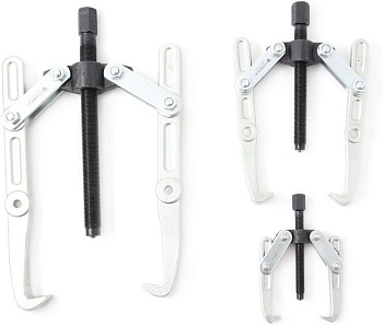 Съемник двухзахватный 3"  (Ø захвата-75мм, длина лап-75мм , лапы L-образные) Forsage F-6590803