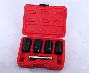 Набор головок-экстракторов 1/2" 5 пр. (17,19,21,22мм) AUTOMASTER AMT-63314