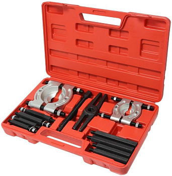 Набор съемников сегментного типа 12пр. (30-50, 50-75мм), в кейсе Forsage F-66610