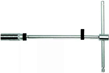 Ключ свечной Т-образный с шарниром 16мм 3/8"  (500ммL) Forsage F-807350016B