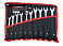 Набор ключей рожково-торцевых шарнирных 10 предметов (8, 10, 12-19мм) на полотне Forsage F-5104